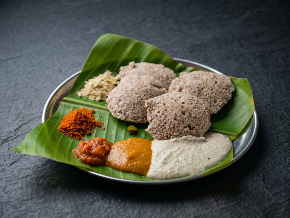 Soft Ragi Idly